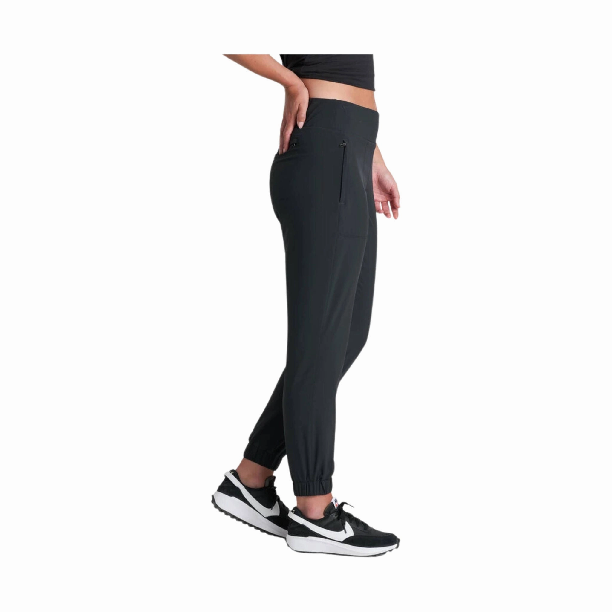 Kuhl Women's Vantage Lined Joggr - Black Light and Cozy Flexible Use