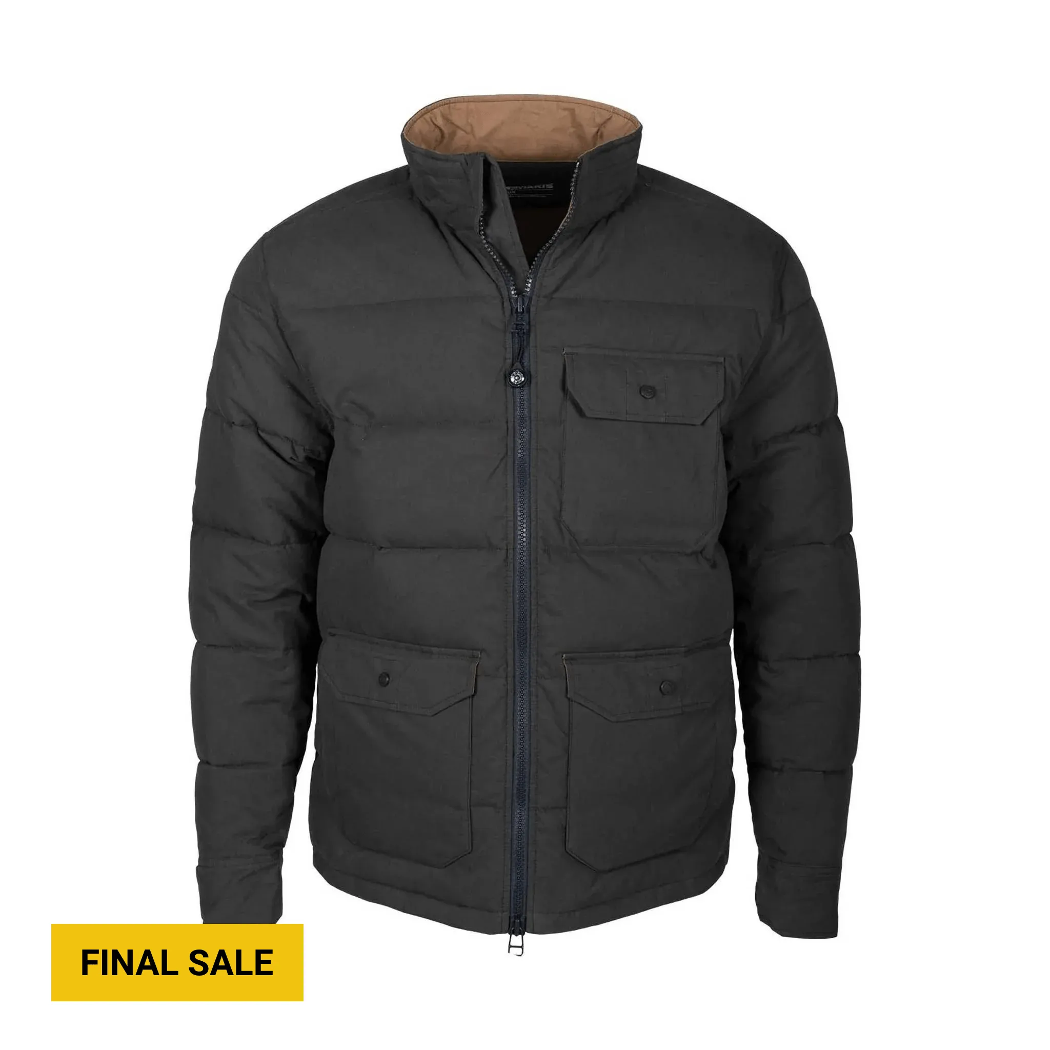 Clean Jacket Detail Mountain Khakis Men's Pine Peak Down Jacket - Jackson Grey