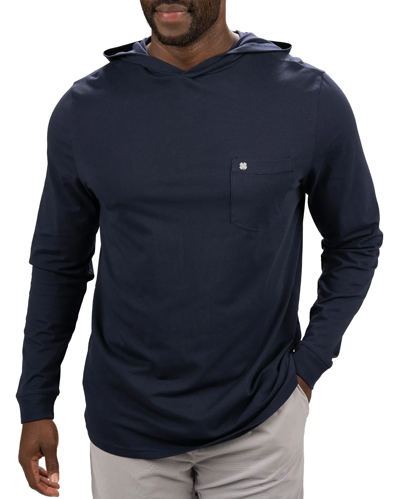 Soft touch finish Luxe T Hoodie