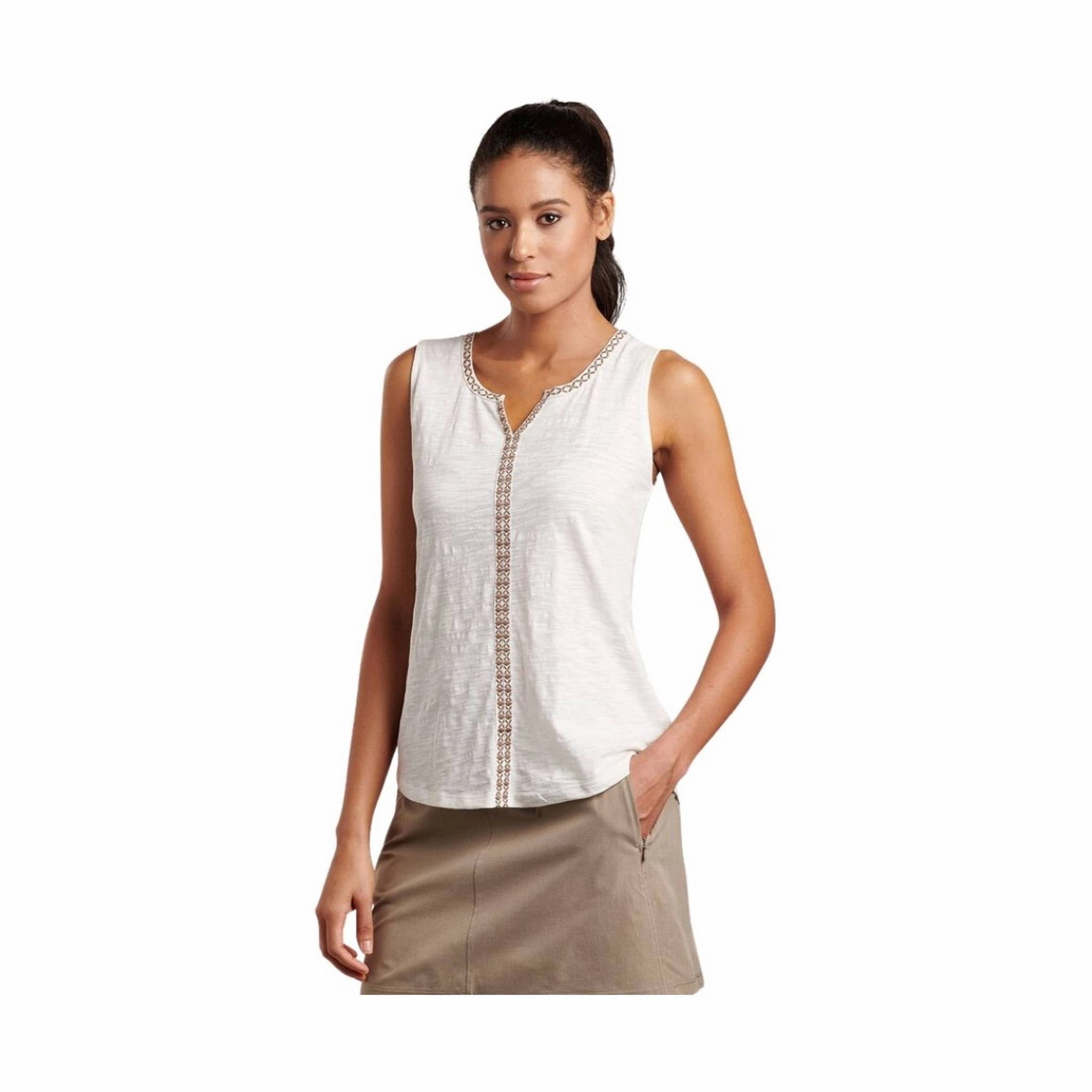 Kuhl Women's Shay Tank - White Seamless construction