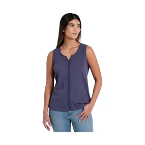 Kuhl Women's Shay Tank - Nocturne Contrast Stitch UltravioletProtectionFabric