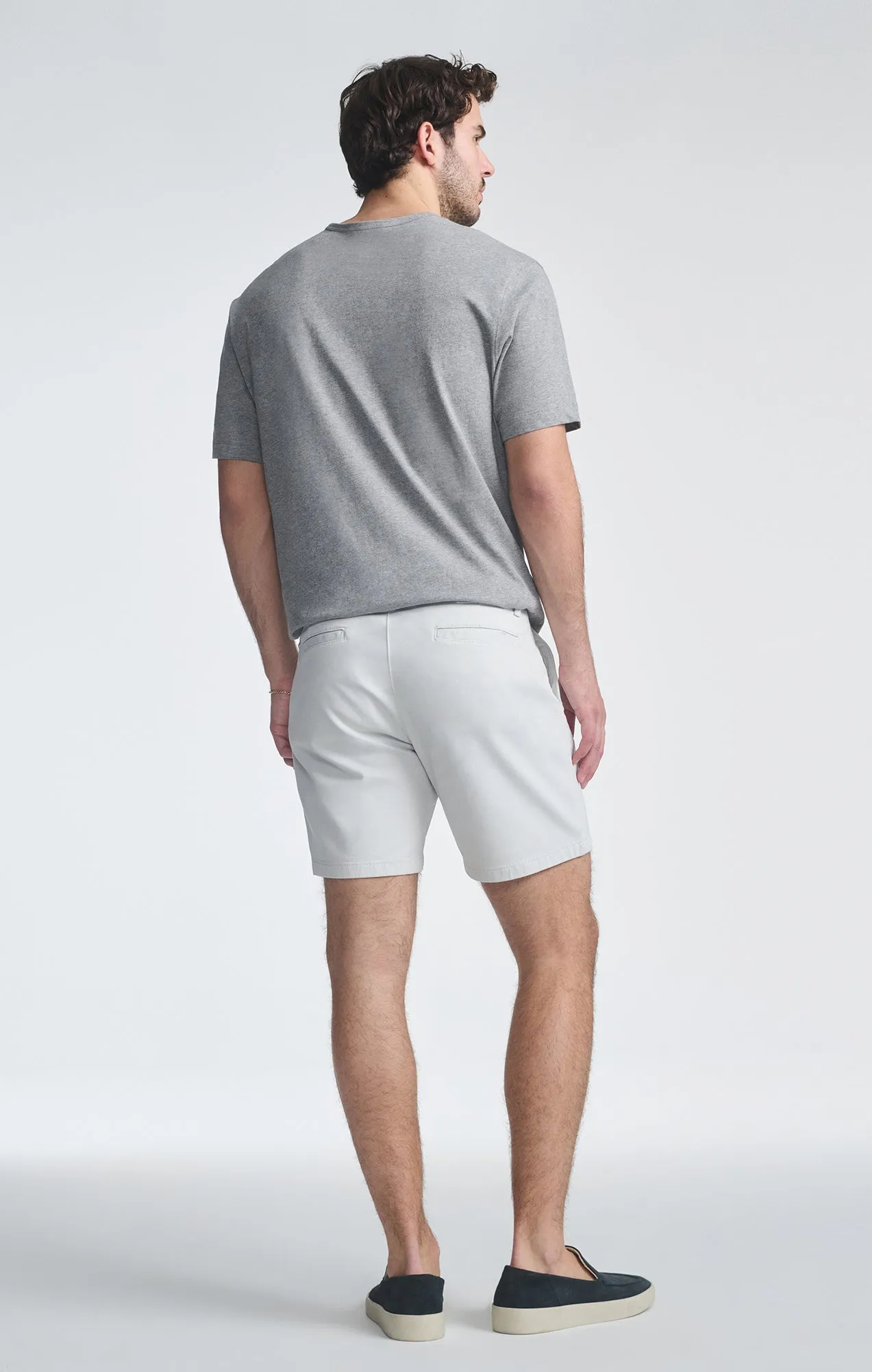 NATE SHORTS IN IVORY ATHLETIC No Ride Up