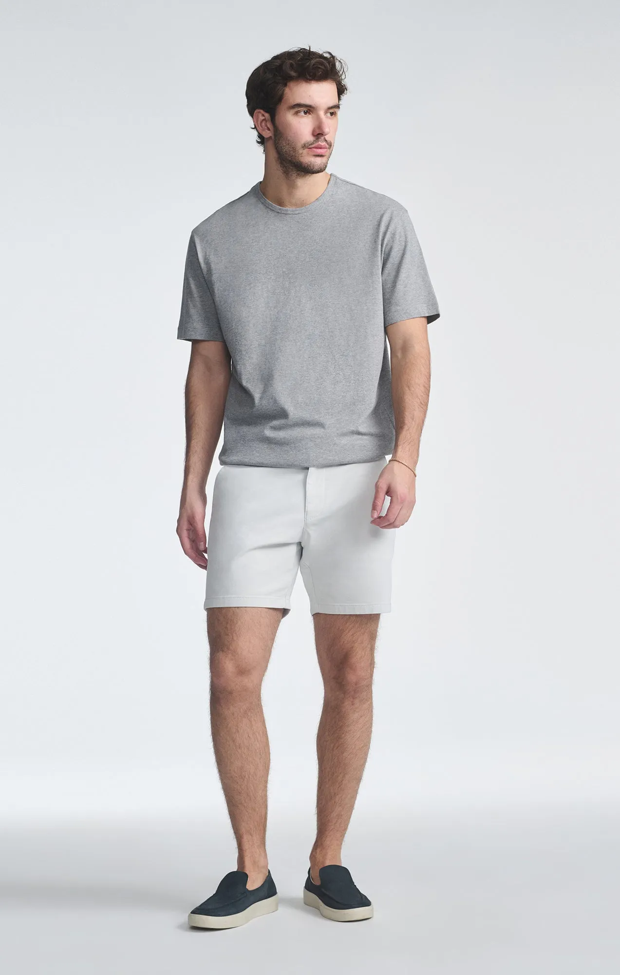 Chill Wear Side Pockets NATE SHORTS IN IVORY ATHLETIC