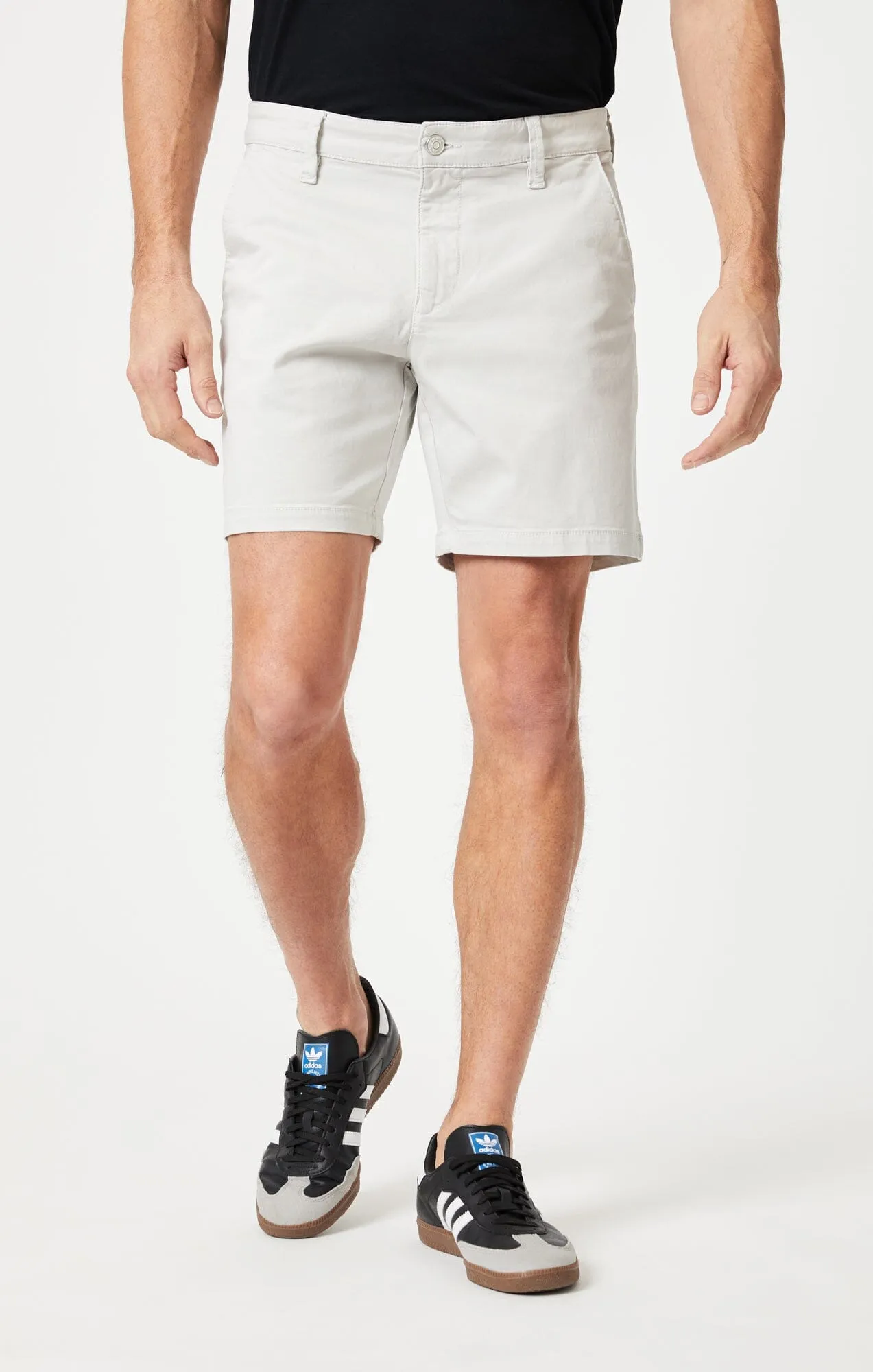 Summer Layers NATE SHORTS IN OYSTER MUSHROOM TWILL