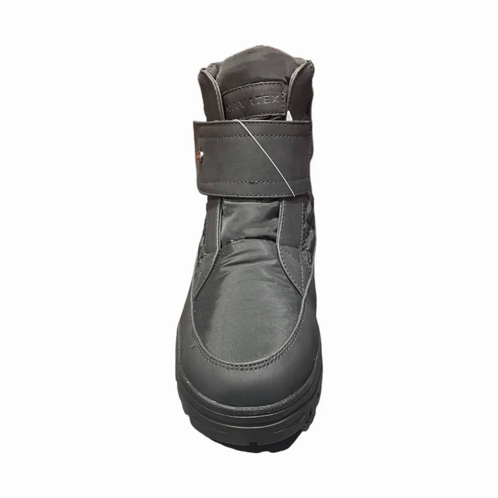 Eco Material Cold Weather Commuter Navatex Women's Velcro Closure Winter Boots - Black