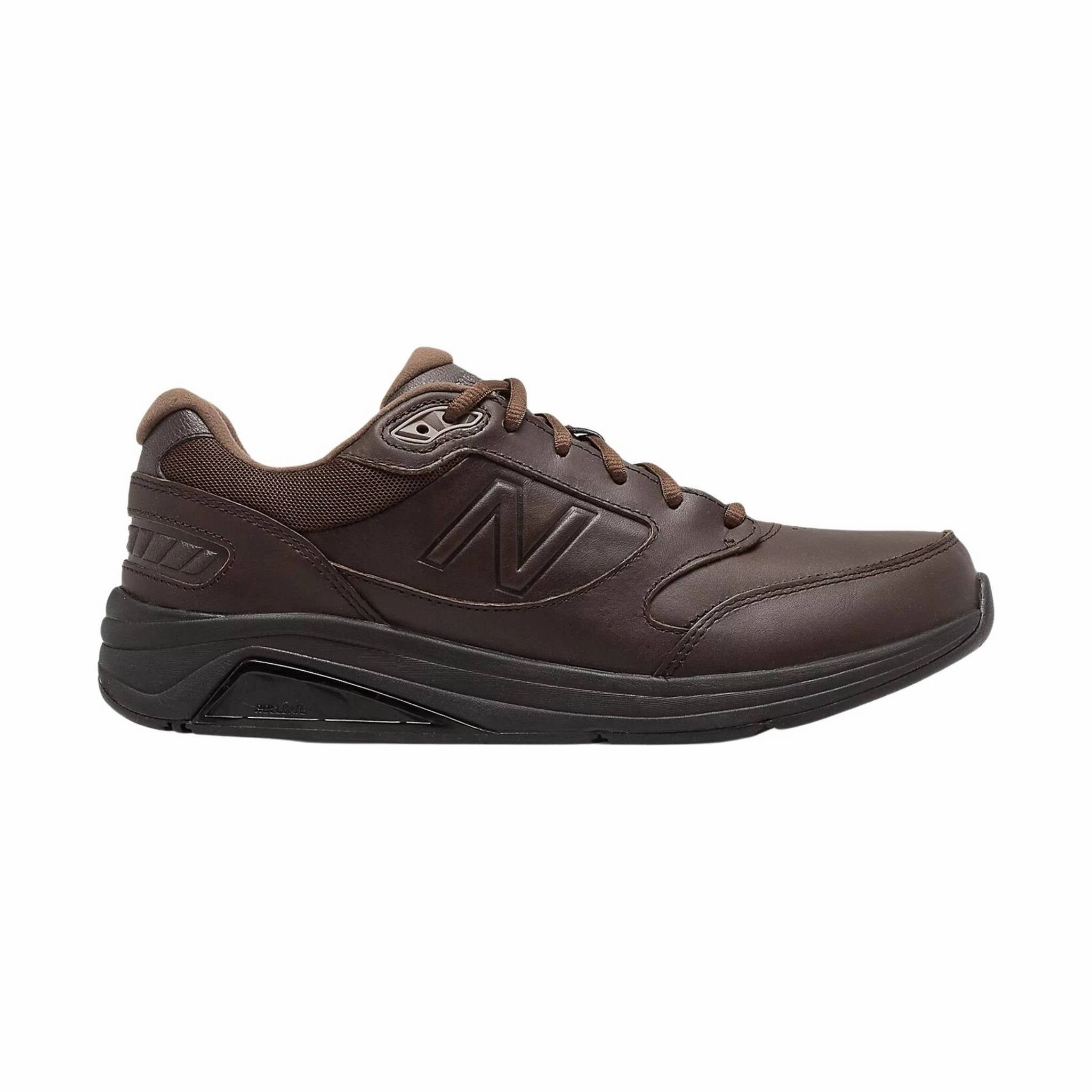 New Balance Men's 928v3 Walking Shoes - Brown Leather Resilient Form