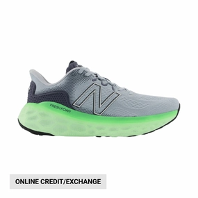 Heat Sealed Layers Everyday Life New Balance Men's Fresh Foam More v3 Shoes - Light Slate/Vibrant Spring