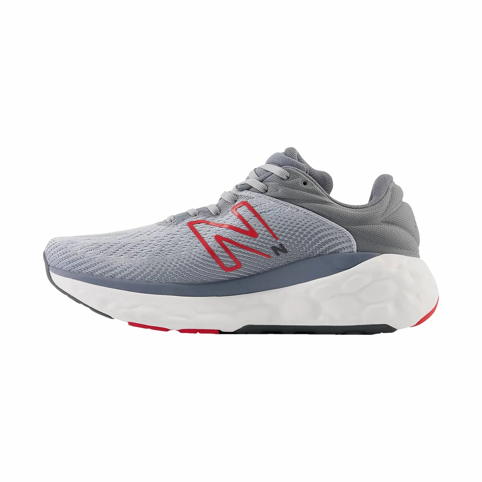 New Balance Men's Fresh Foam X 840v1 Running Shoe - Aluminum Grey Bonded Midfoot Lightweight TPU Frame
