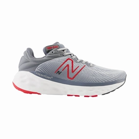 New Balance Men's Fresh Foam X 840v1 Running Shoe - Aluminum Grey Padded Collar Padding