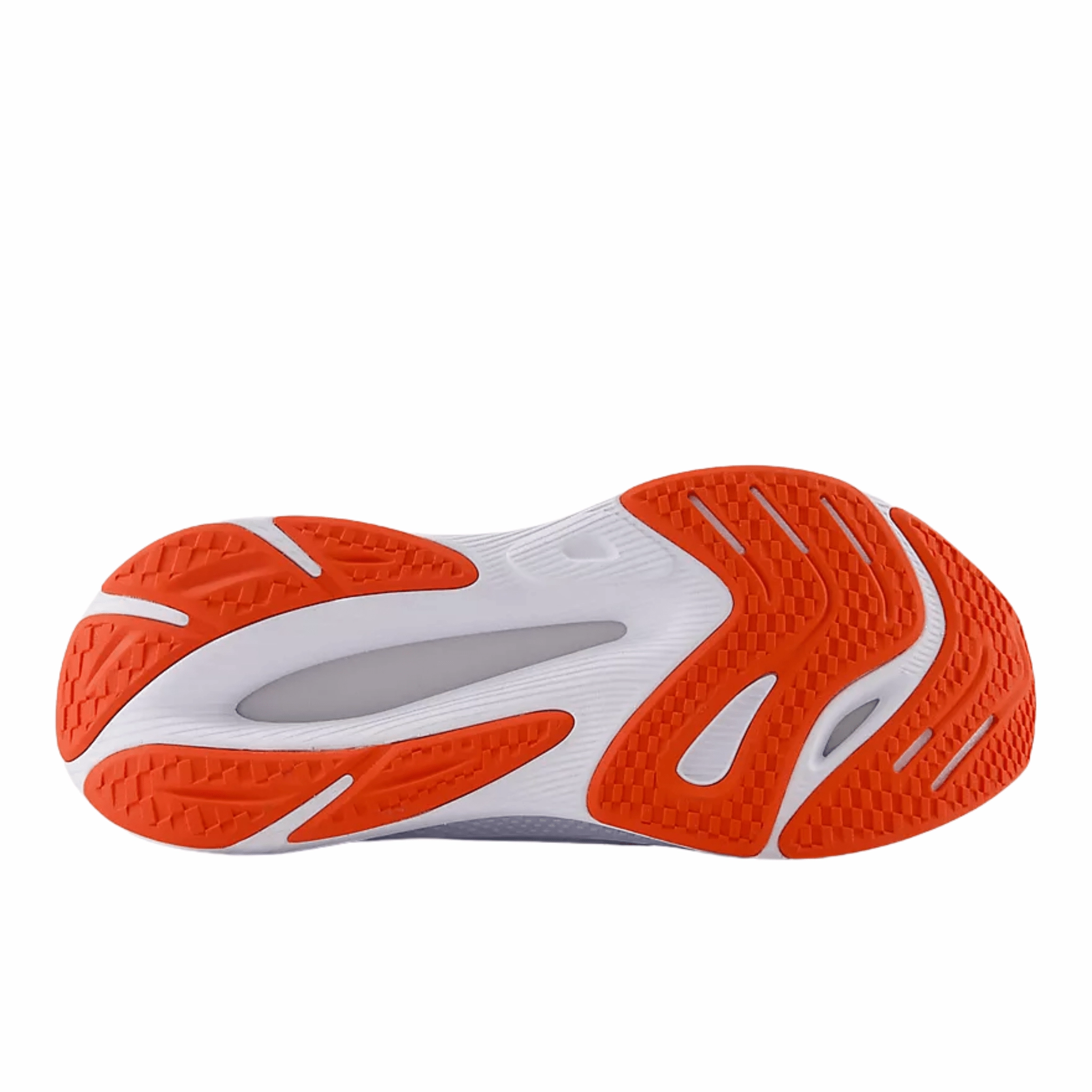 Non Marking Rubber New Balance Men's FuelCell Walker Elite Shoes - NB Navy with White and Neo Flame