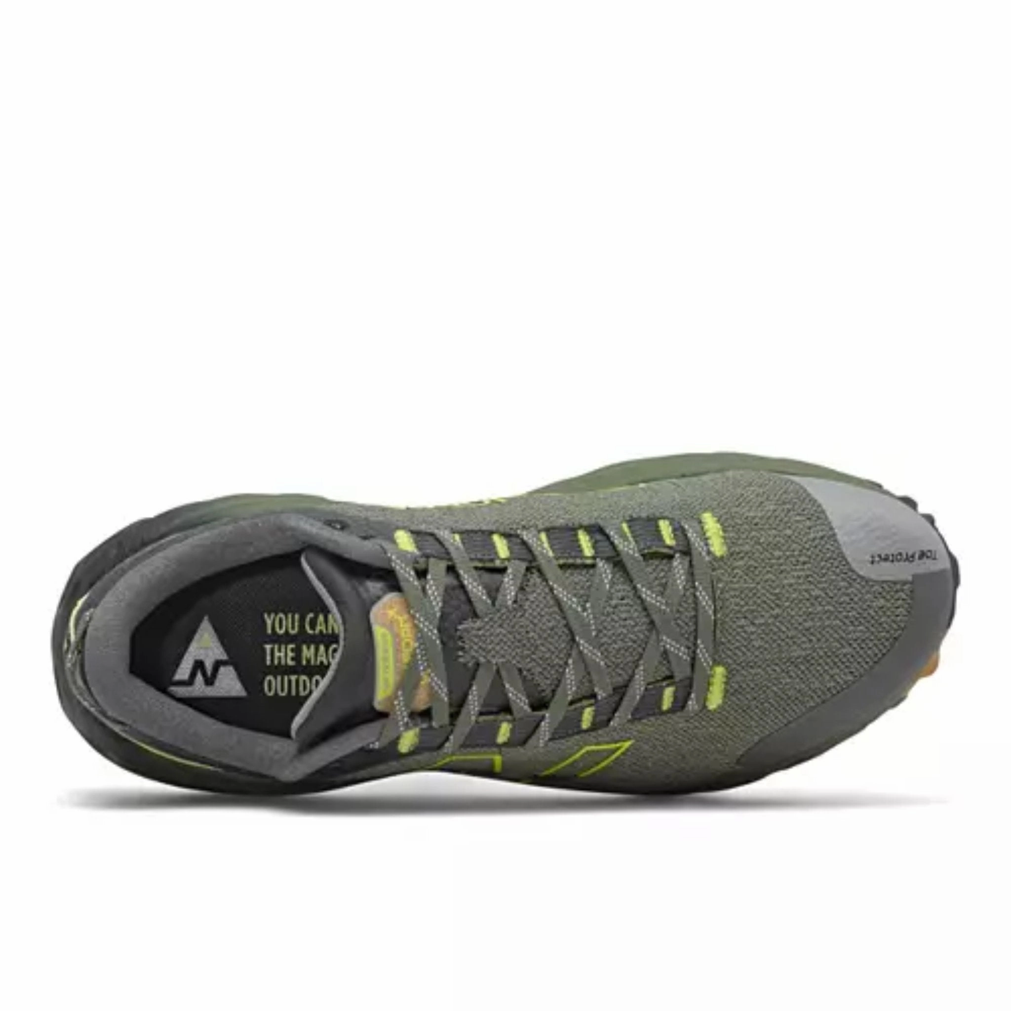 Sports Class Comfortable Foot Support New Balance Men's More Trail V2 Running Shoes - Green