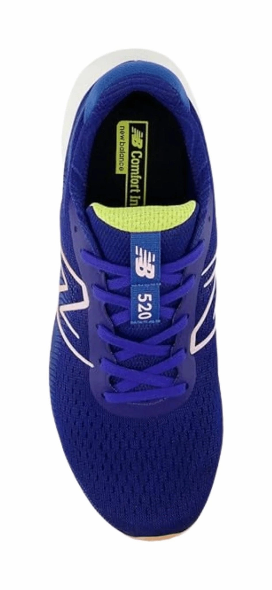 New Balance Women's 520 V8 Running Shoes - Blue Agate/Firefly/Copper Vegan Friendly Build