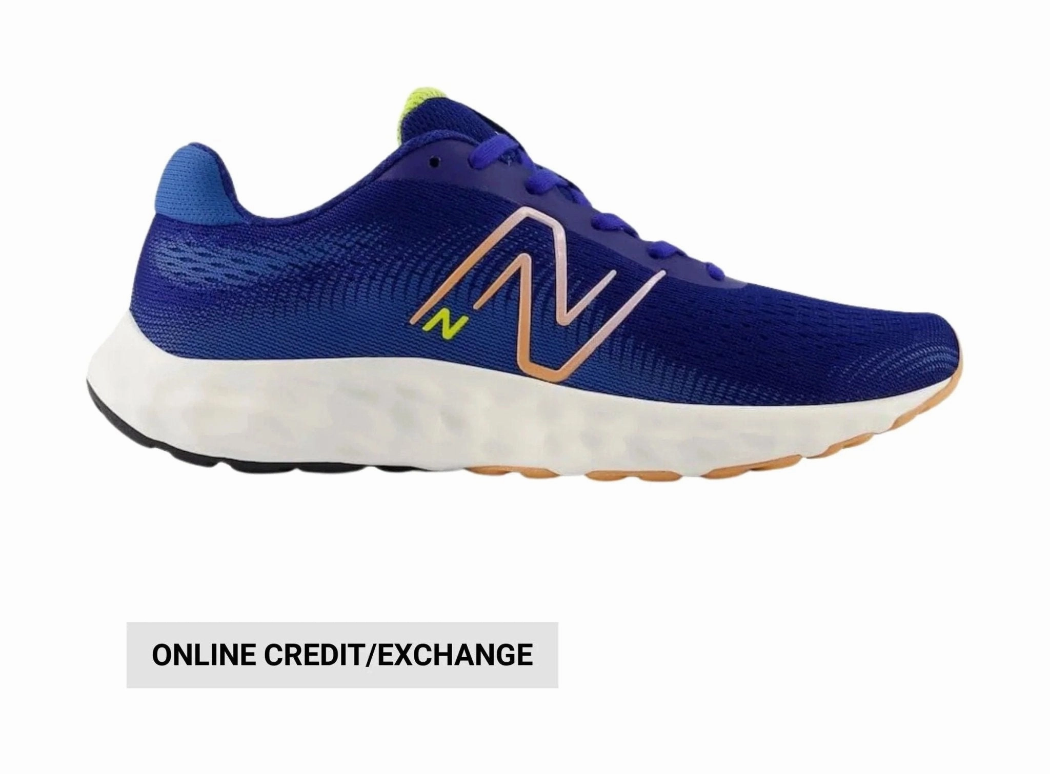 Refined Ease High Top Stability New Balance Women's 520 V8 Running Shoes - Blue Agate/Firefly/Copper