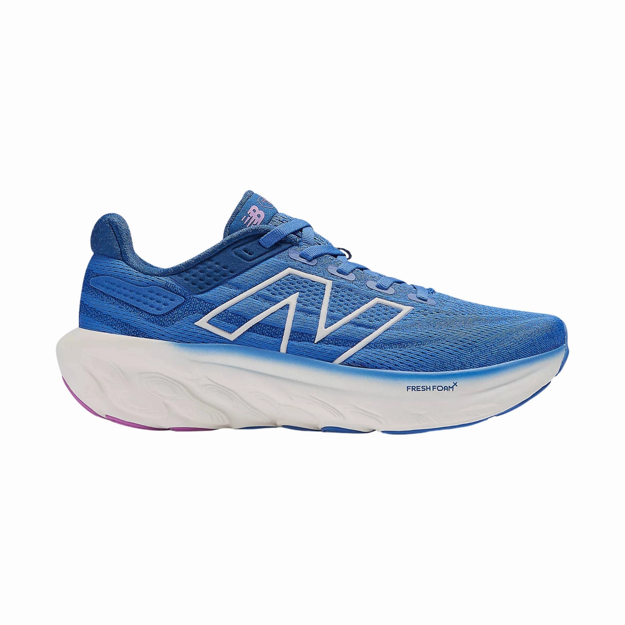 New Balance Women's Fresh Foam X 1080 v13 Running Shoes - Marine Blue Sturdy Construction