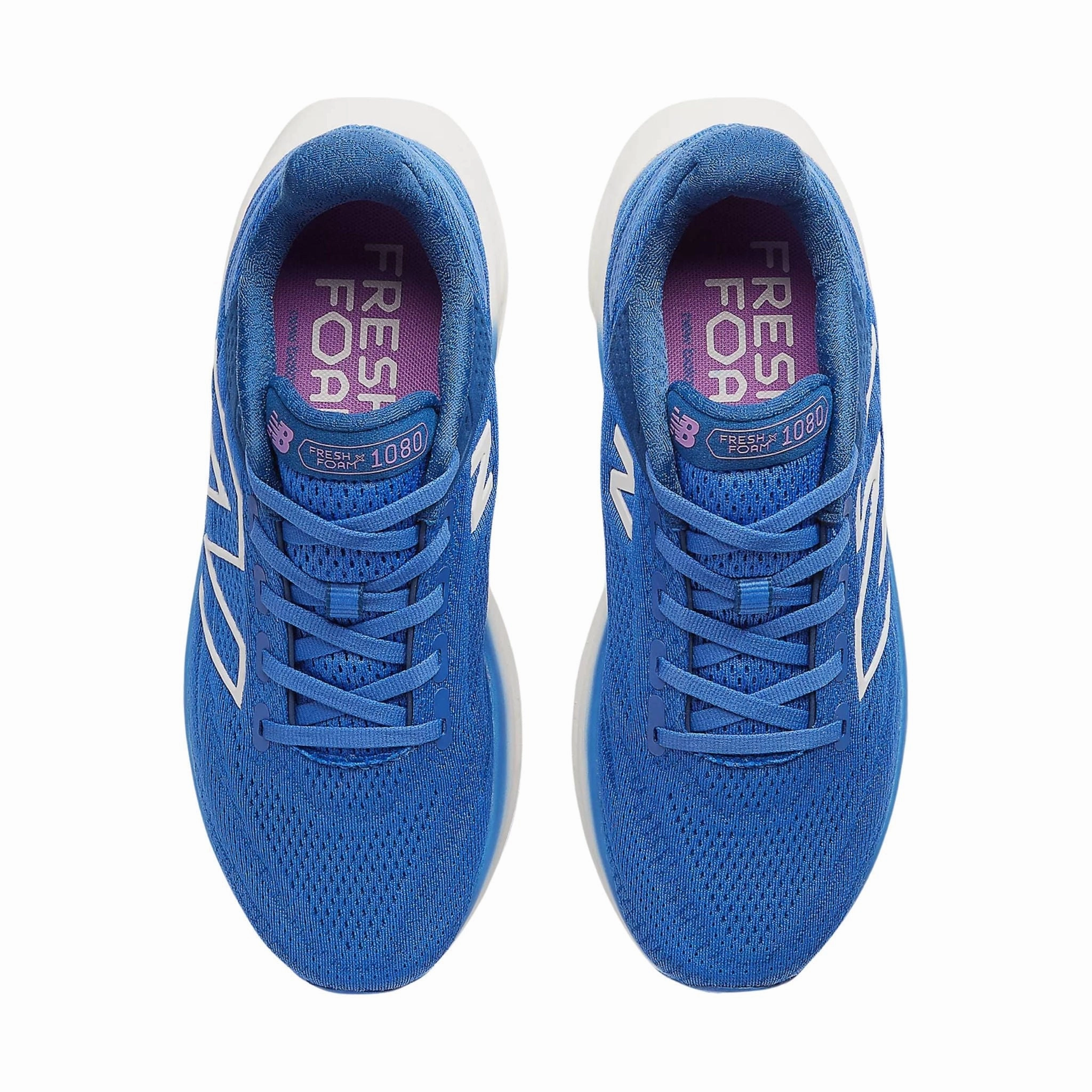 Shock Dispersing TPU Stabilizer New Balance Women's Fresh Foam X 1080 v13 Running Shoes - Marine Blue