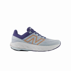 New Balance Women's Fresh Foam X 860v14 Running Shoe - Frosted Glass with Dream State and Peach Nectar Breathable piece