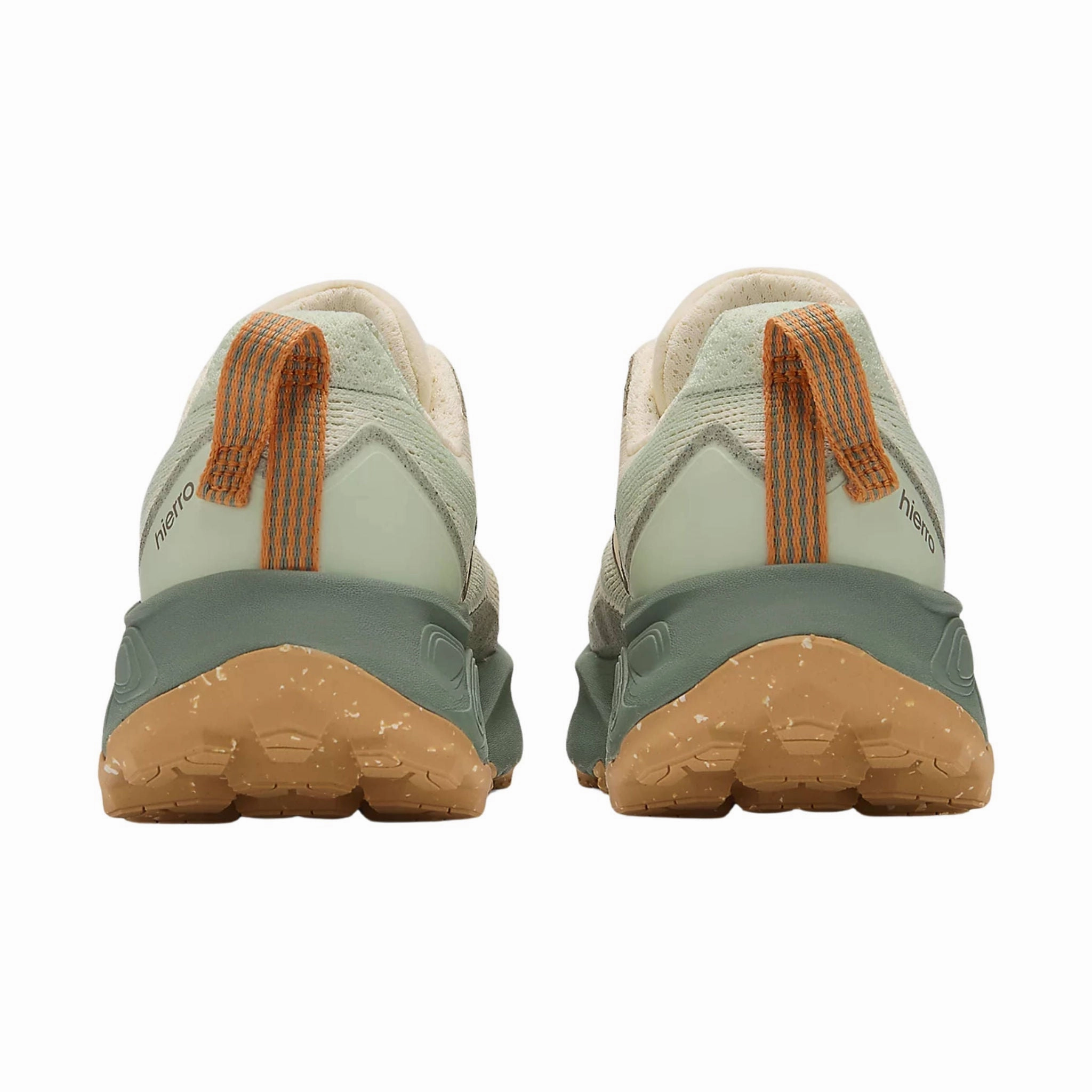 New Balance Women's Fresh Foam X Hierro v9 Trail Shoes - Calcium With Dark Juniper Impact-absorbing design