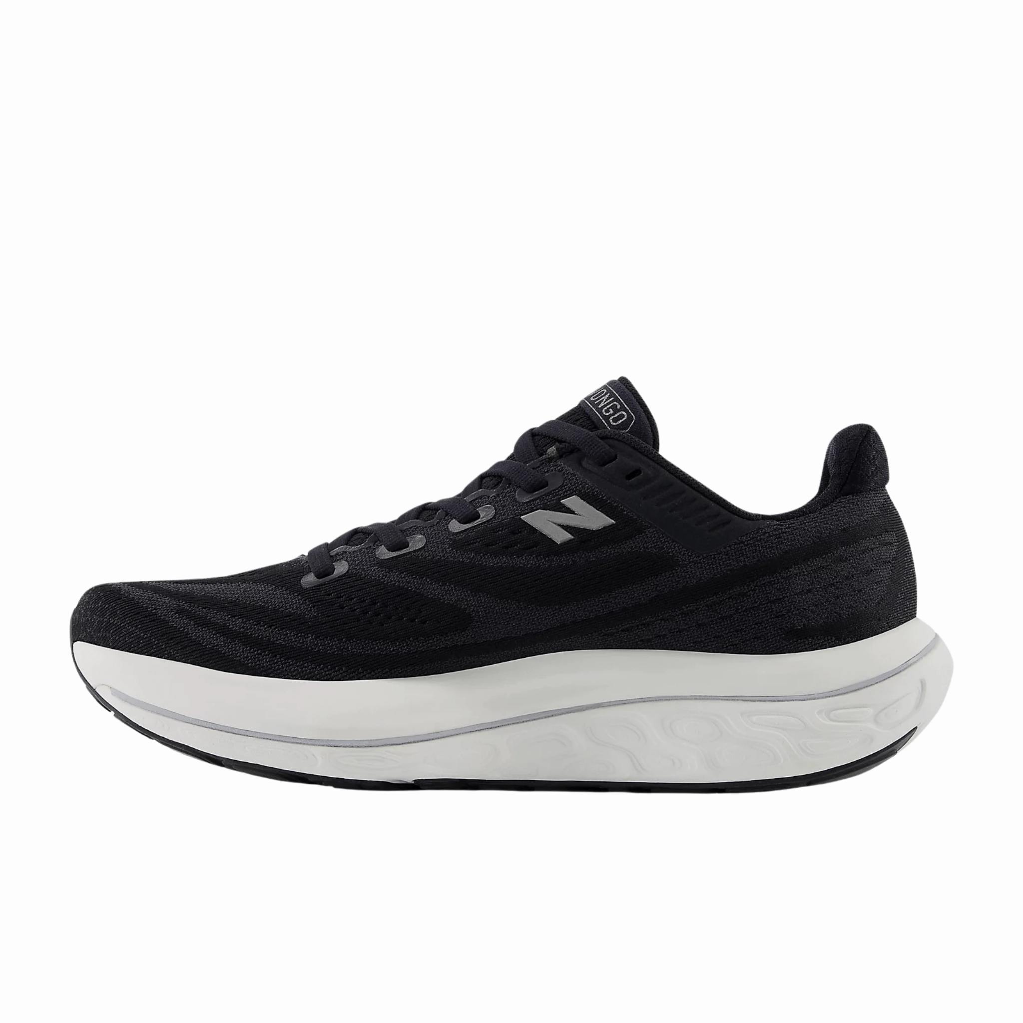 New Balance Women's Fresh Foam X Vongo v6 Running Shoes - Black/White Wear Resistant Outsole