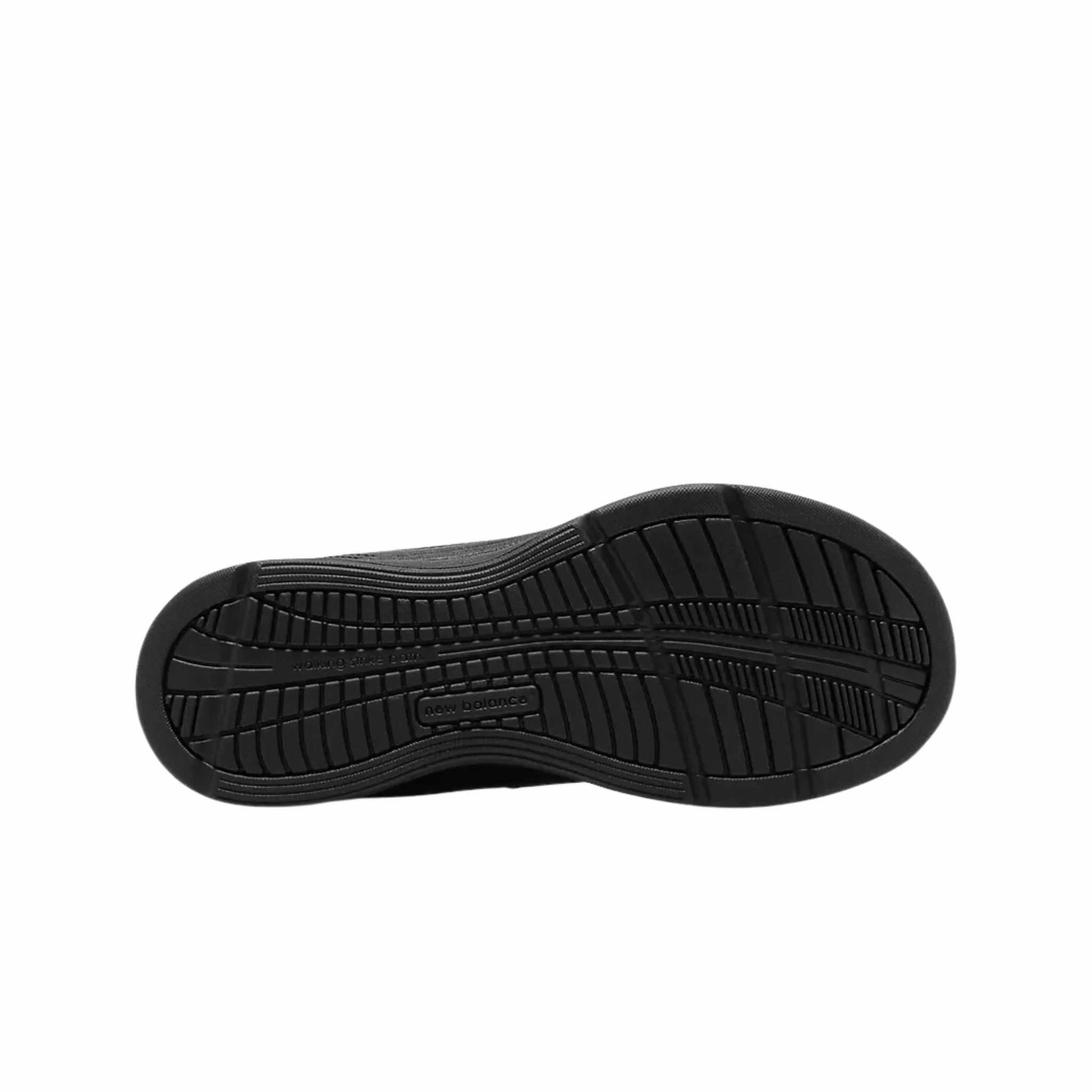 Padded Tongue Cushioned Upper New Balance Women's Hook and Loop Walking Shoes - Black