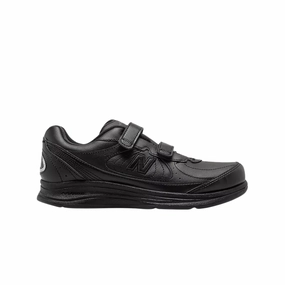 New Balance Women's Hook and Loop Walking Shoes - Black Static Dissipative