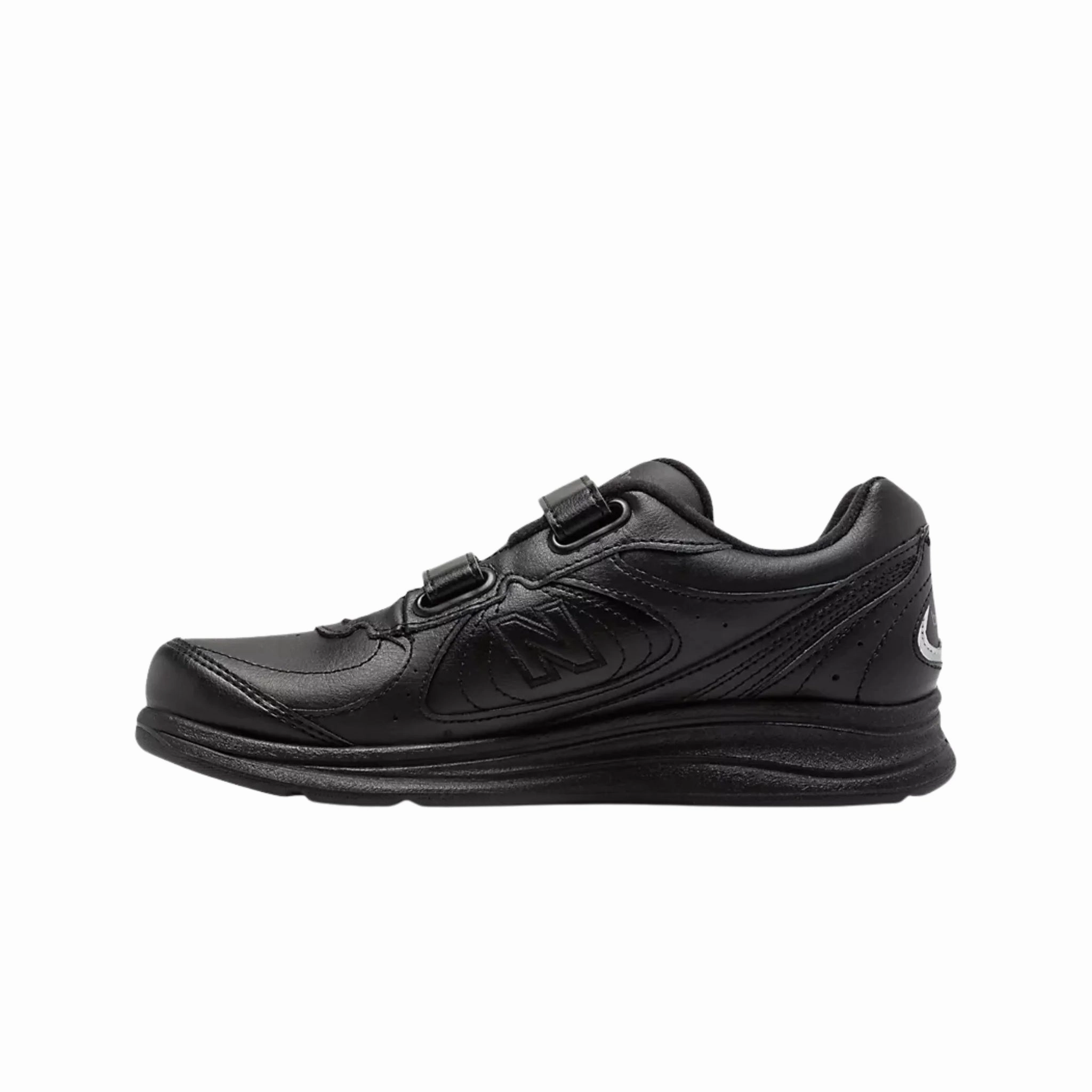Fashion Fit New Balance Women's Hook and Loop Walking Shoes - Black