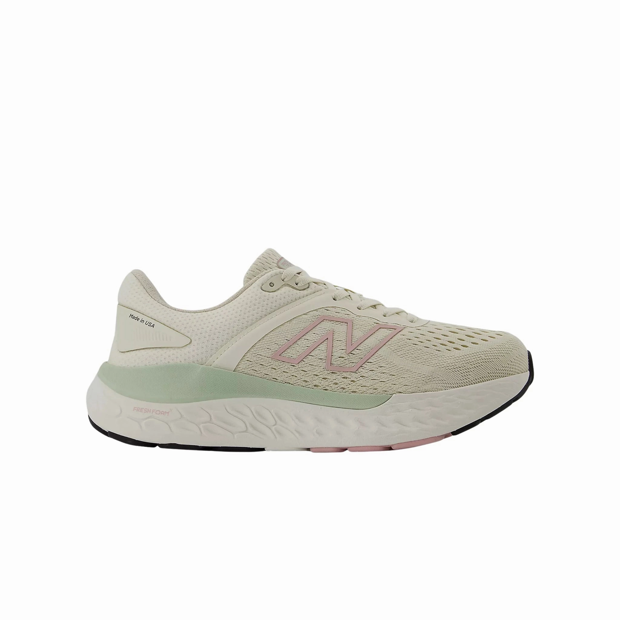 Durable Eyelets New Balance Women's Made in USA Fresh Foam X 1540 v4 Running Shoes - Turtledove with Silver Moss