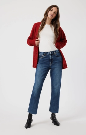 NEW YORK STRAIGHT LEG IN DARK USED CLASSIC BLUE Youth Style Road Trip Outdoor Enthusiast Casual Smart Casual Unisex Wear