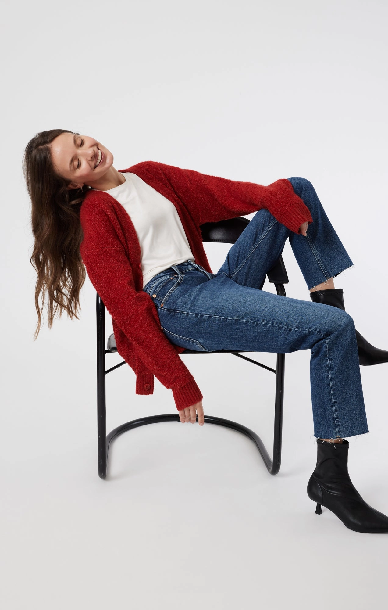 Comfort Stretch Technology NEW YORK STRAIGHT LEG IN DARK USED CLASSIC BLUE