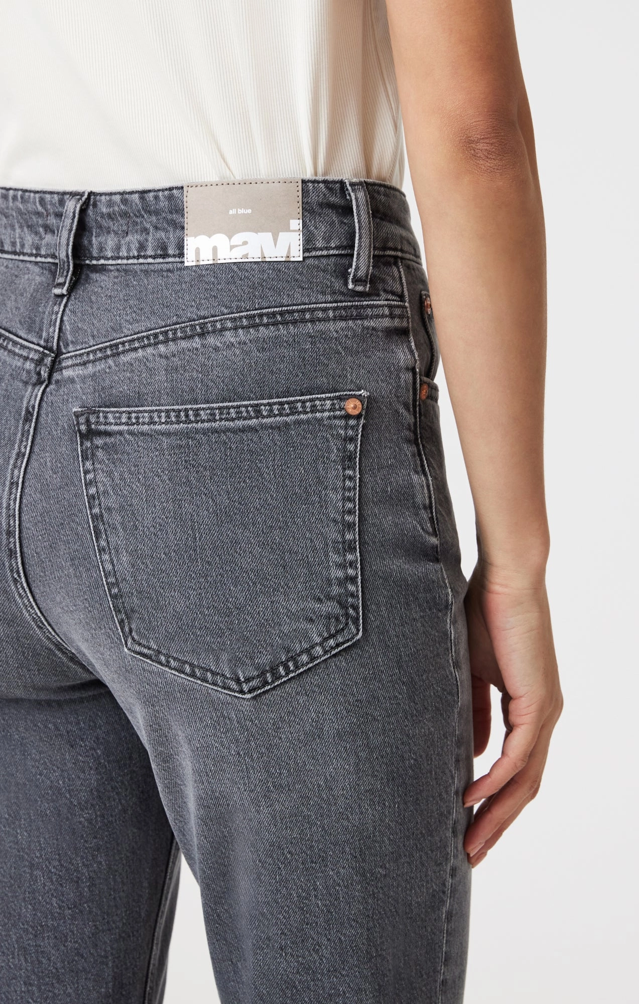 NEW YORK STRAIGHT LEG IN MID SMOKE CLASSIC BLUE Bold Earthy