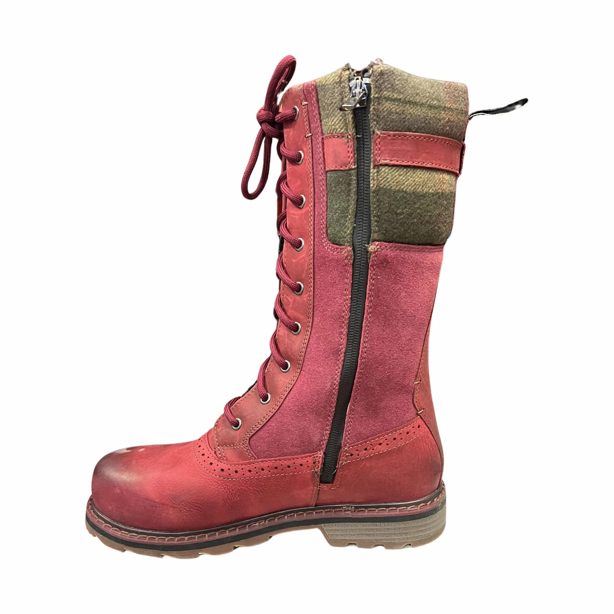 Padded Interior Windy Weather Cushioned Fit Nexgrip Women's Ice JENNA 5.0 Winter Boots - Burgundy