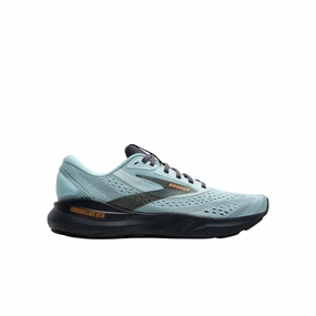 Brooks Men's Adrenaline GTS 24 Road Running Shoes - Winter Sky/Ebony/Orange warm weather