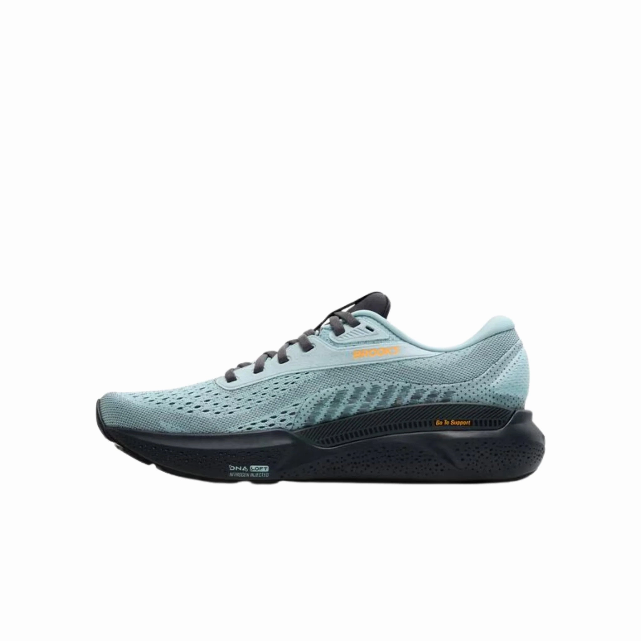 Brooks Men's Adrenaline GTS 24 Road Running Shoes - Winter Sky/Ebony/Orange Trail Walk