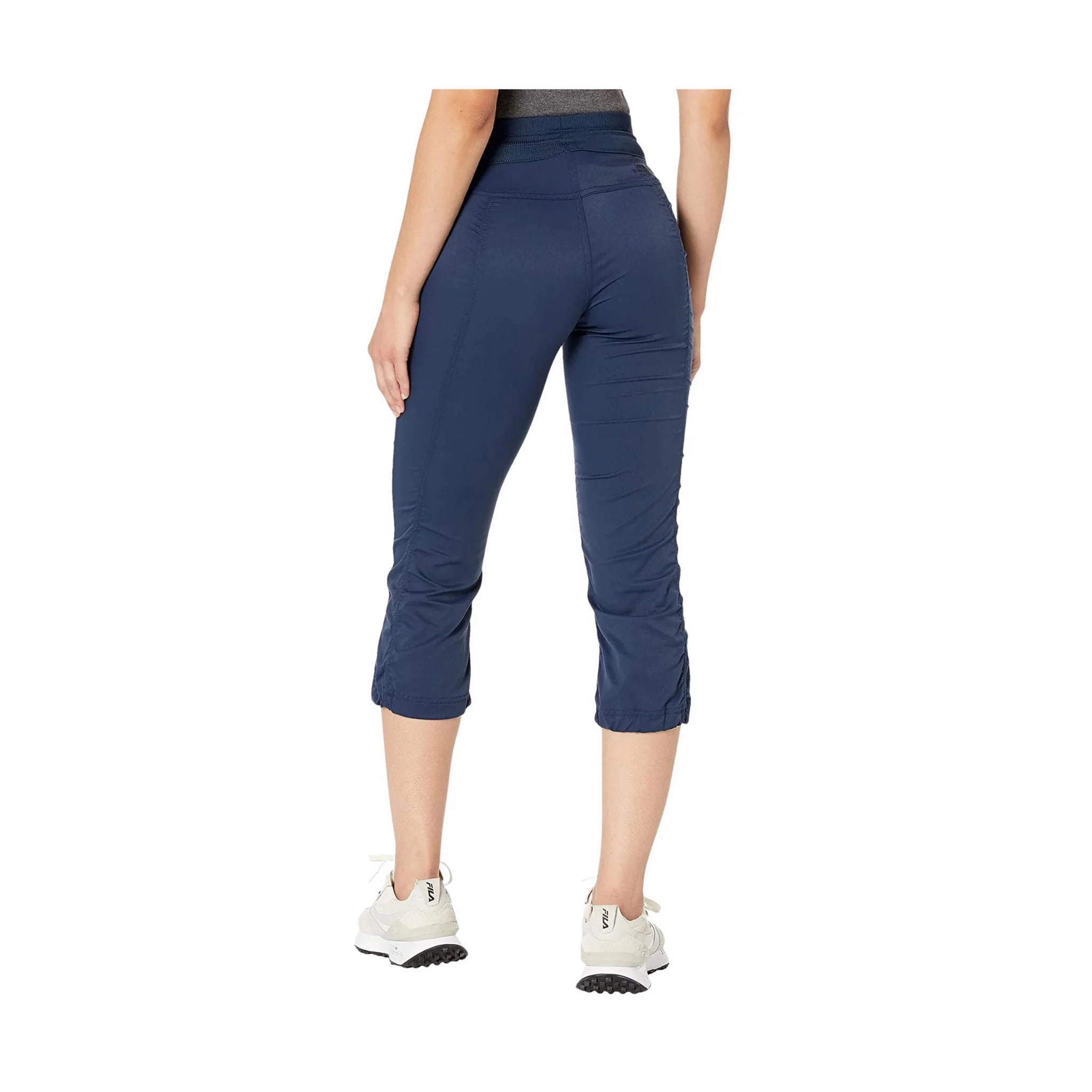High Density Weave Comfy Waistband The North Face Women's Aphrodite 2.0 Capri - Summit Navy