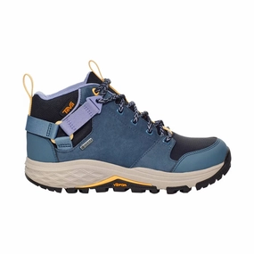 Teva Women's Grandview Gore Tex Hiking Boot - Blue Mirage Long Haul Wide fit