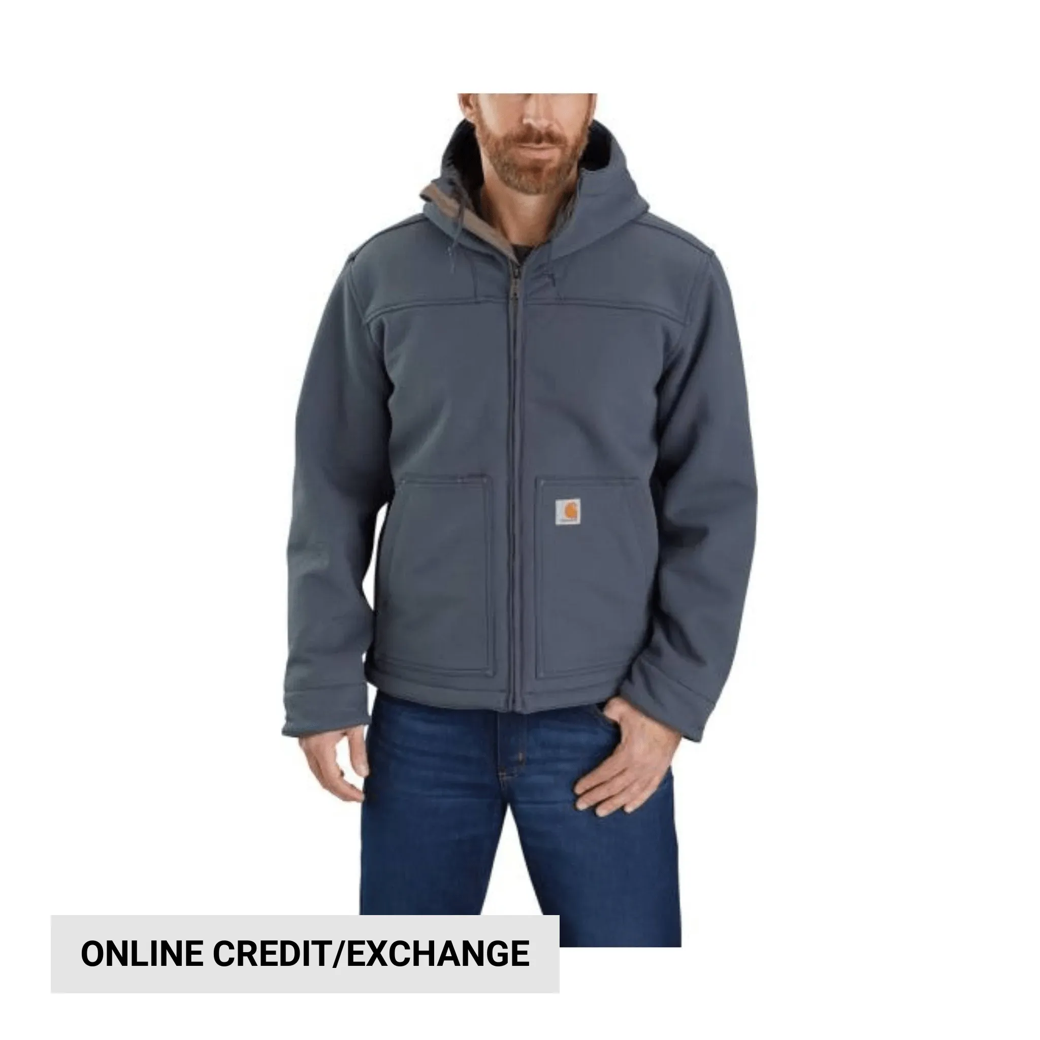 All Ground All Year Carhartt Men's Super Dux Sherpa Lined Relaxed Fit Active Jac - Bluestone
