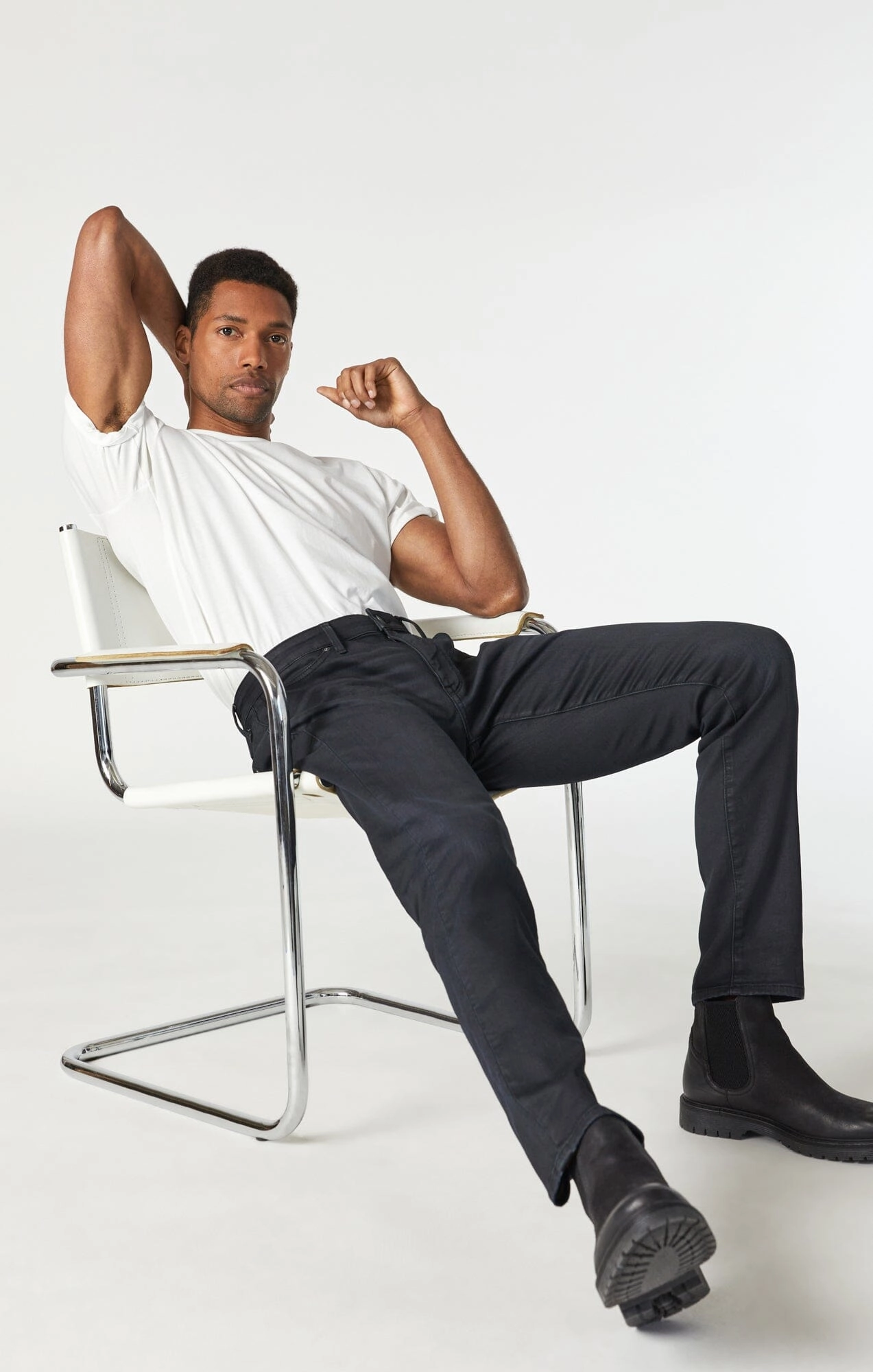 Eco Friendly Lightweight Modern Sustainable Creative Look JAKE SLIM LEG IN COATED ATHLETIC