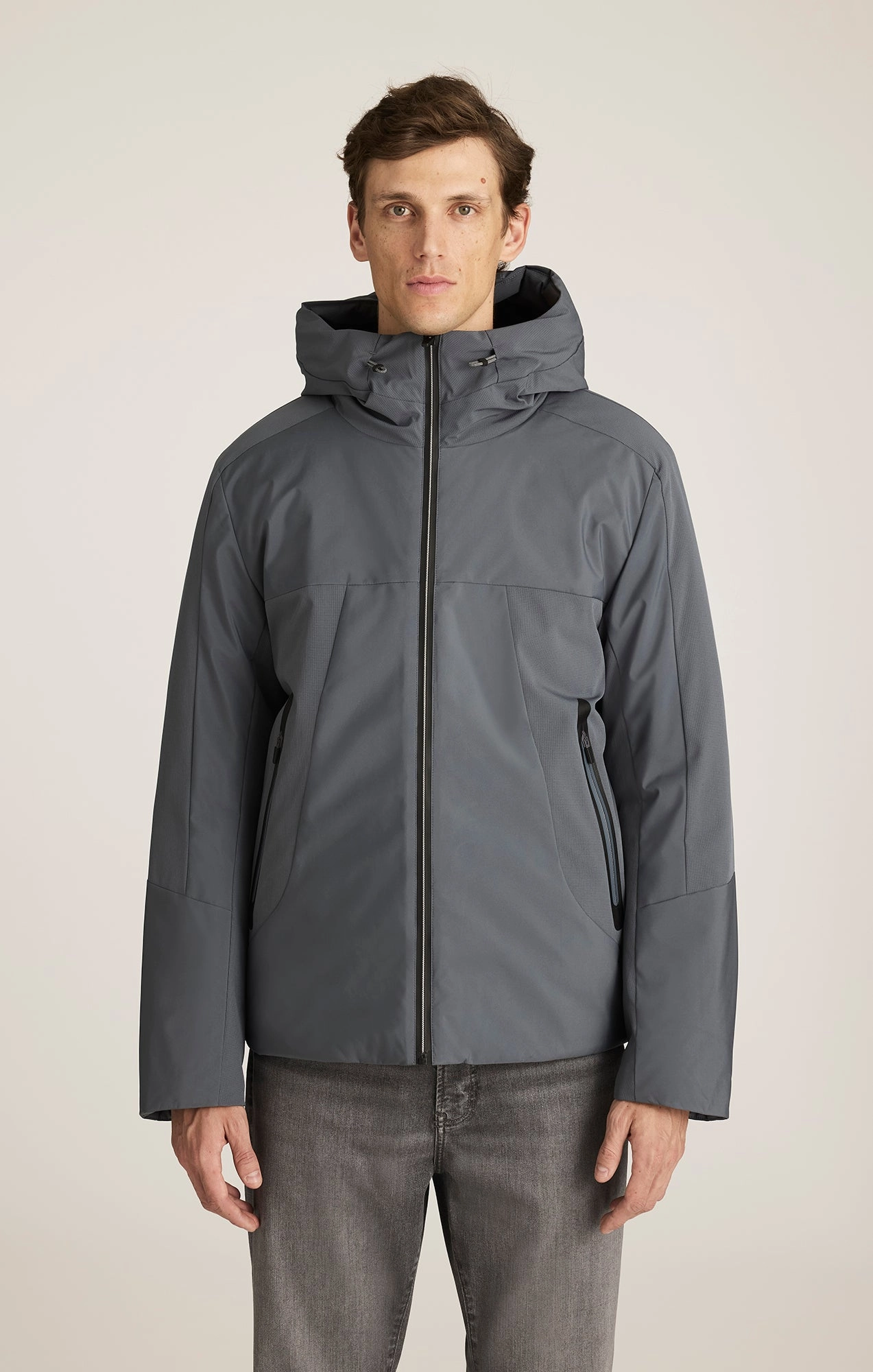 Weekday Street Look HOODED PARKA IN TURBULENCE