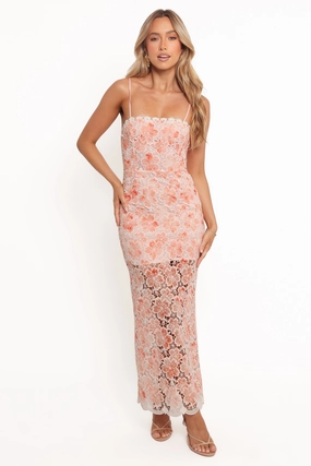 Office Cool Novie Maxi Dress - Floral