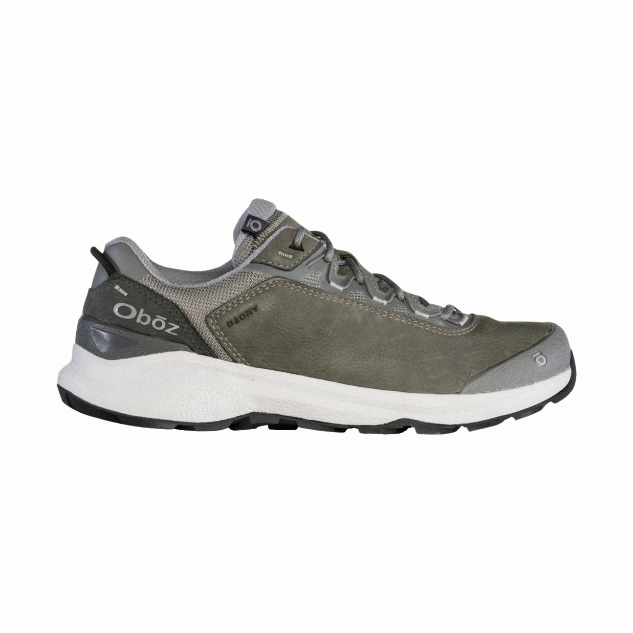 Oboz Men's Cottonwood Low Waterproof Hiking Shoes - Hazy Grey Street Focus Comfortable Strapping