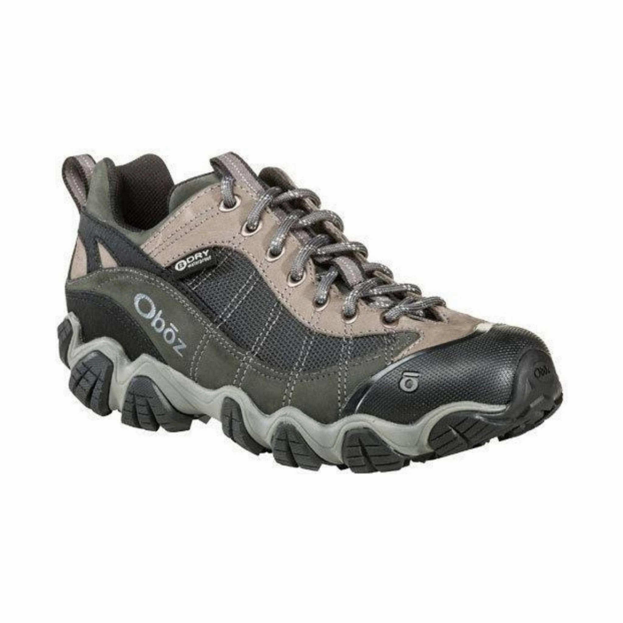 PUMidsole Oboz Men's Firedrand II Low Waterproof Hiking Shoe - Gray