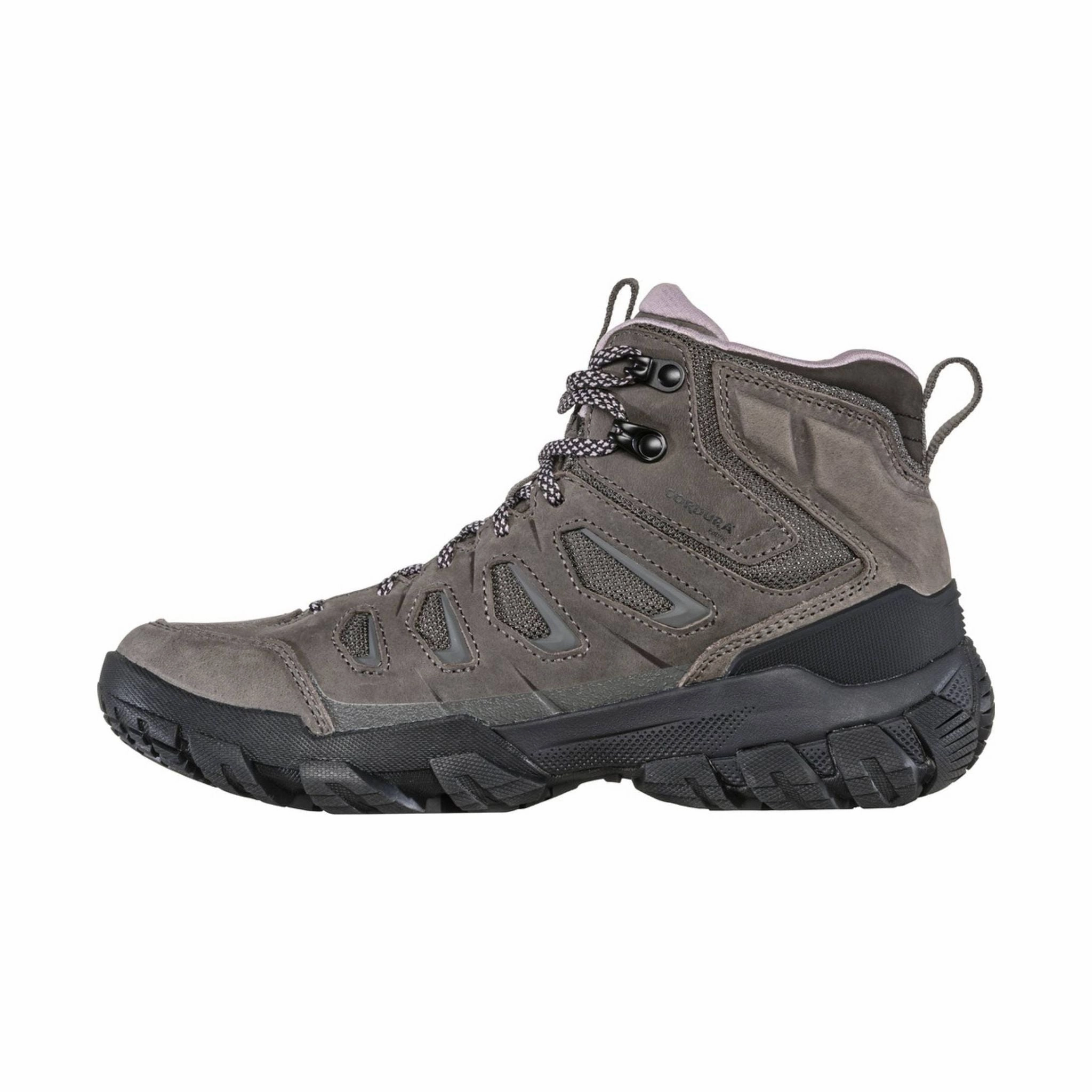 Oboz Women's Sawtooth X Mid B-DRY Waterproof Hiking Boot - Charcoal Low Profile Cold Climate