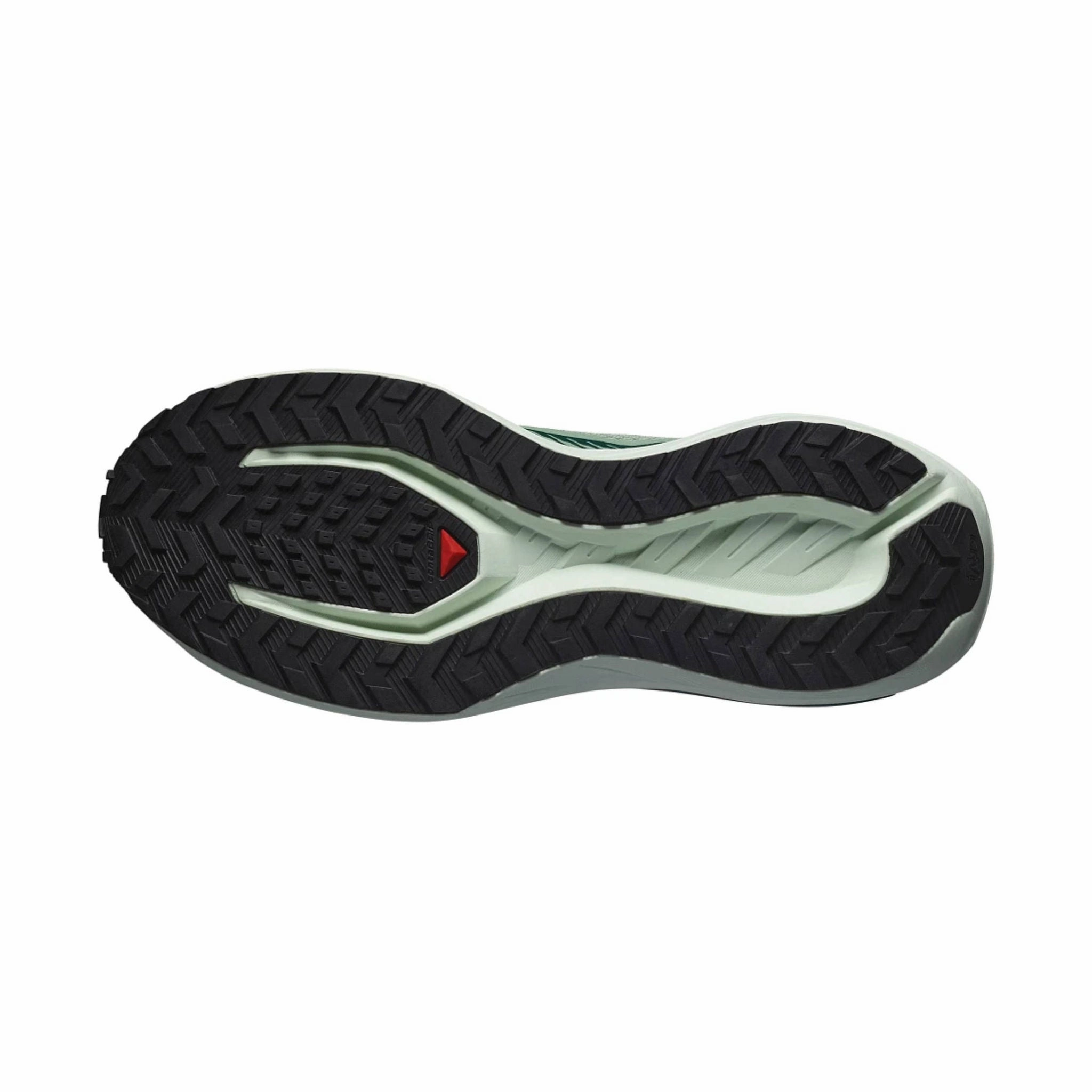 Salomon Men's DRX DEFY GRVL Road Running Shoes - Black/Cherry Tomato/Bay Run Style Padded