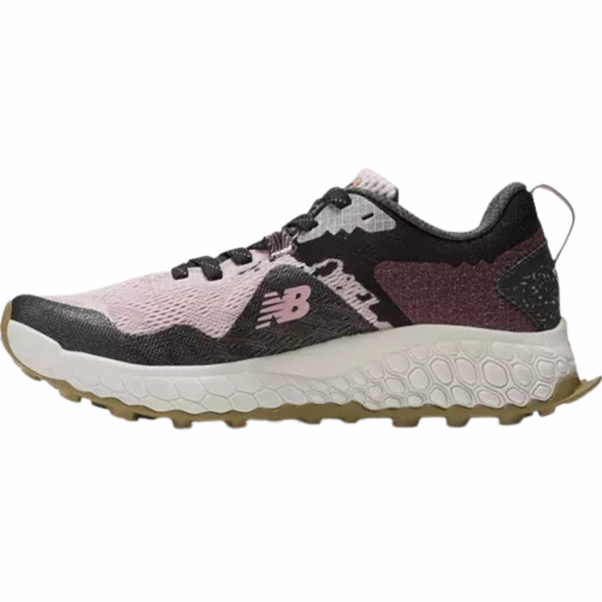 New Balance Women's Fresh Foam X Hierro v7 Running Shoes - Stone Pink Non Slip Traction