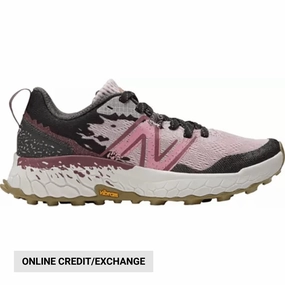 Ultra Lightweight Frame Silent Walk New Balance Women's Fresh Foam X Hierro v7 Running Shoes - Stone Pink