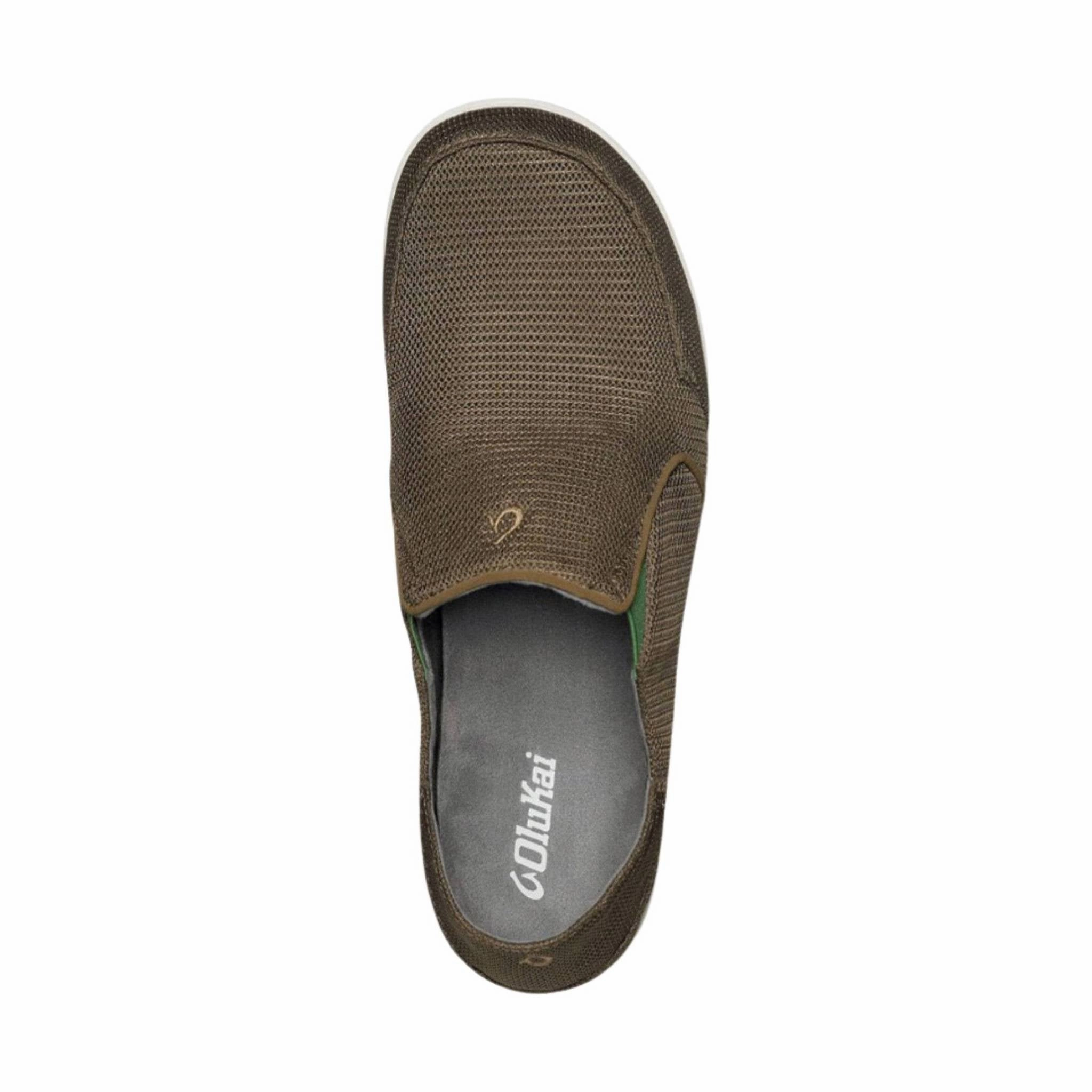 Reinforced Stitching OluKai Men's Nohea Mesh - Mustang Lime Peel