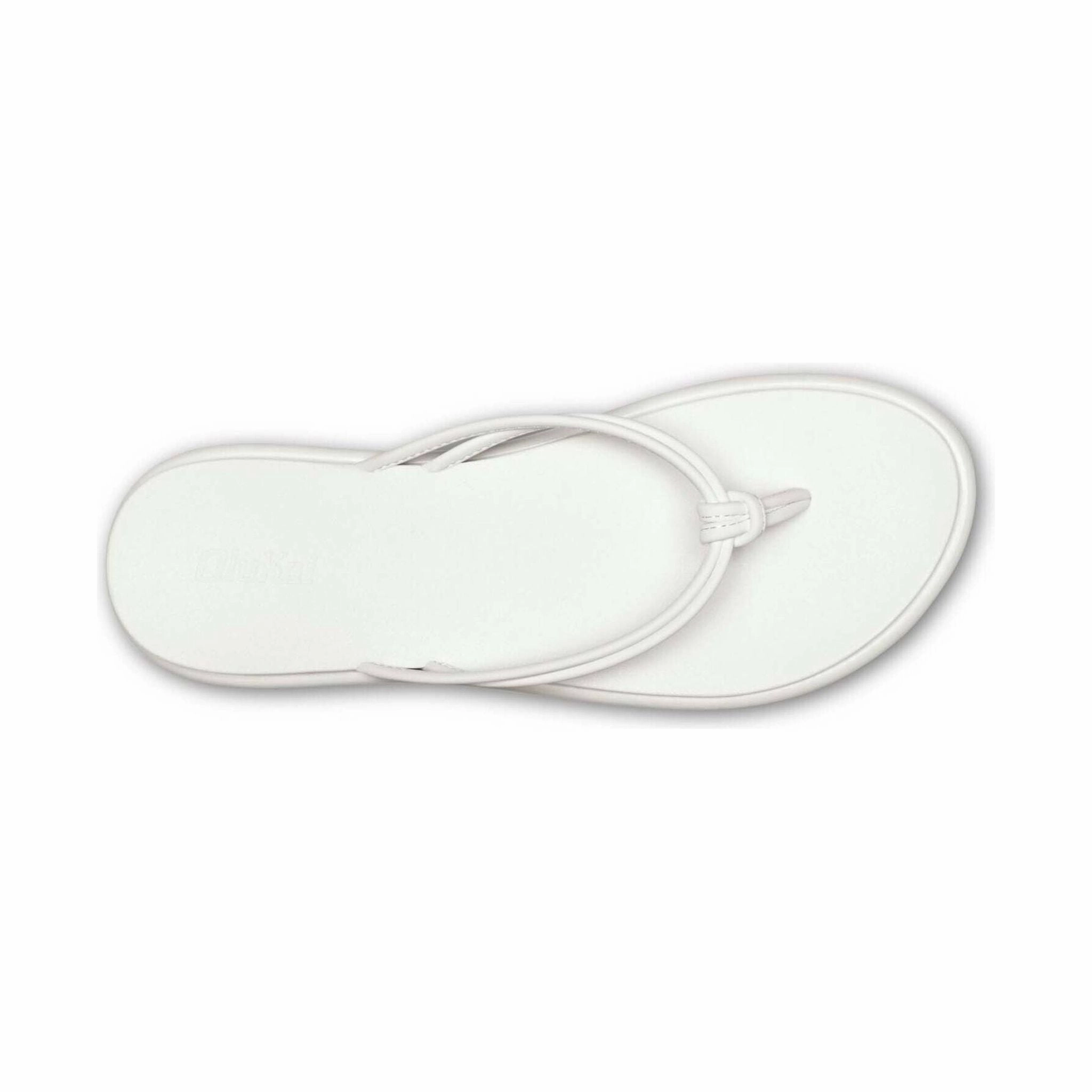 All Day Olukai Women's Aka Flip Flop - White