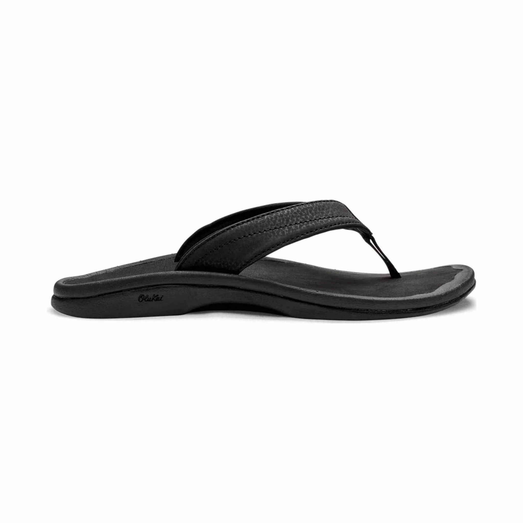 OluKai Women's Ohana Sandals - Black Active Motion Chic Durable