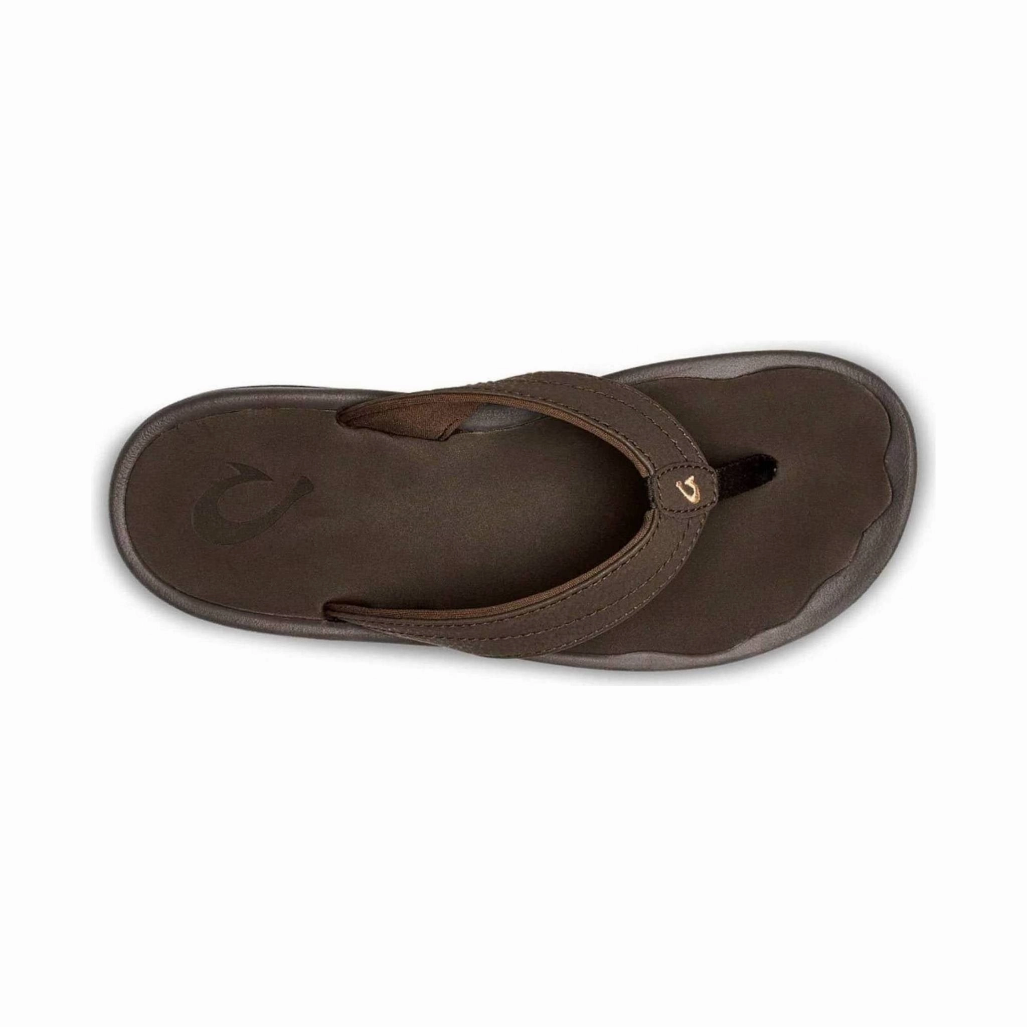 OluKai Women's Ohana Sandals - Dark Java Garden Walk Car Ride