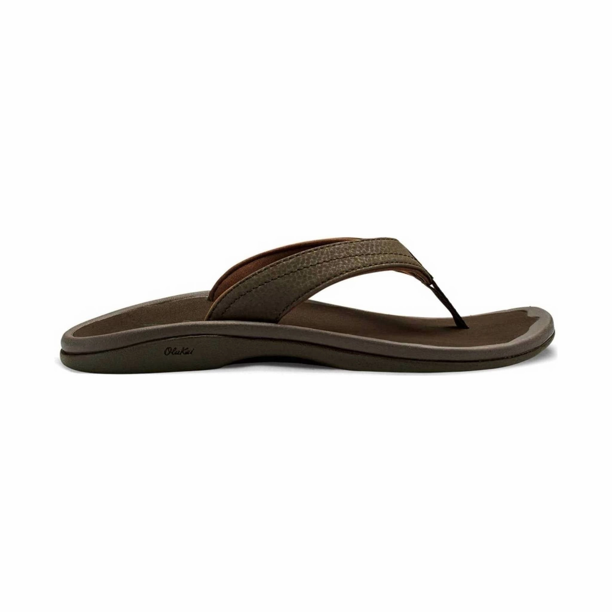 OluKai Women's Ohana Sandals - Dark Java Bacteria Inhibiting Liner