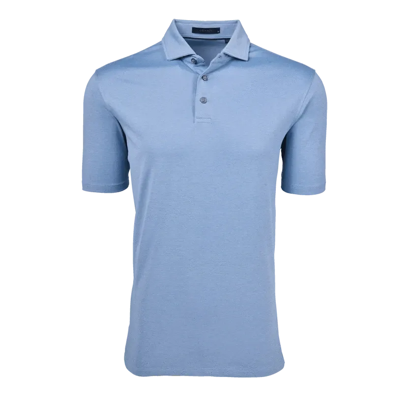Omaha Polo - Bonneville Blue Elegant Top